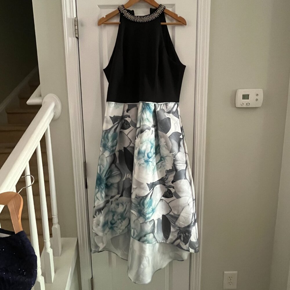 Plus Size Mid Length Semi- Formal Dress